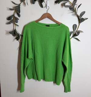 Coco + Carmen Bright Green Sweater